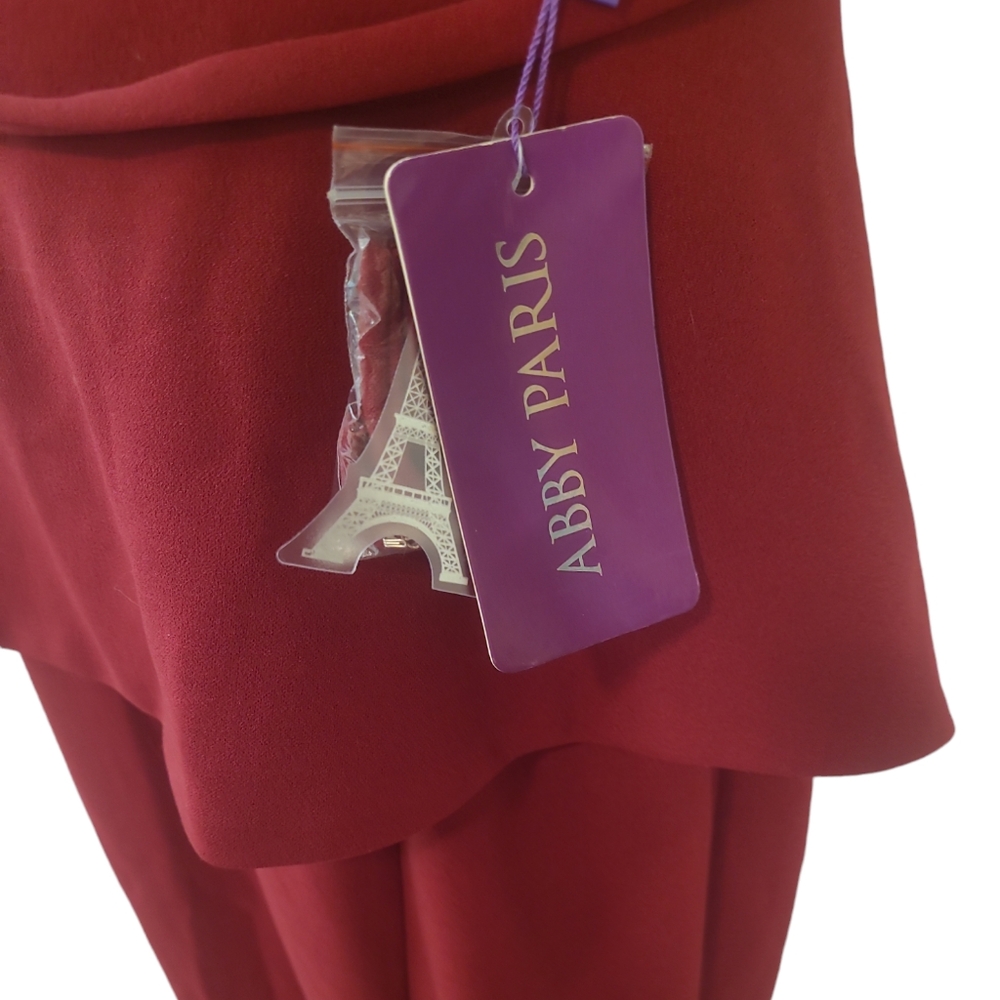 Abby Paris Gown With Matching Shoulder Wrap #93008 - Picture 5 of 7